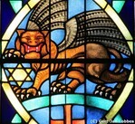Glas in lood raam Maarten Luther Kerk, Amsterdam (1937)
<br/>
Gert-Jan Lobbes, 2016